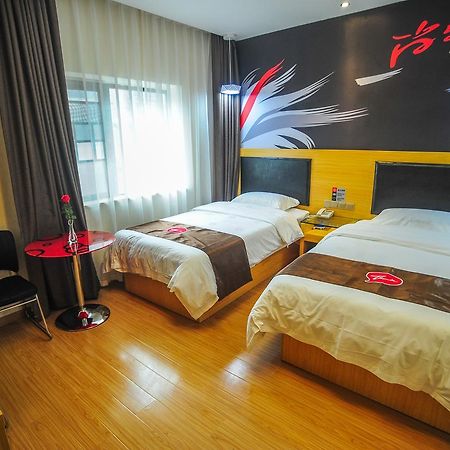 Thank Inn Chain Hotel Hunan Changsha Furong District Railway Station Ngoại thất bức ảnh