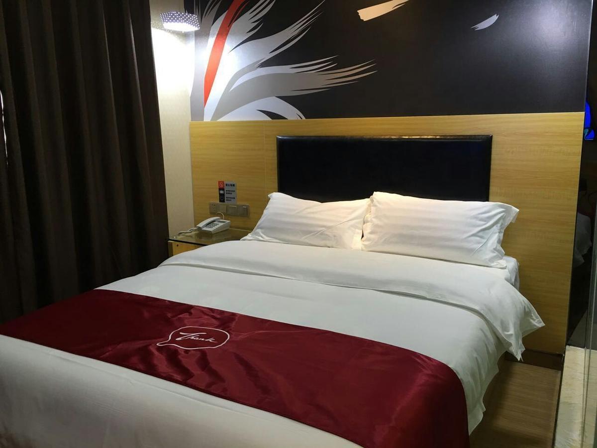 Thank Inn Chain Hotel Hunan Changsha Furong District Railway Station Ngoại thất bức ảnh